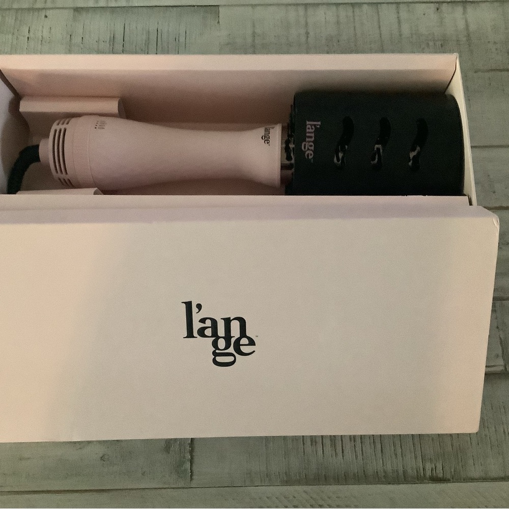 Lange Pink Hair Dryer with Black Diffuser
